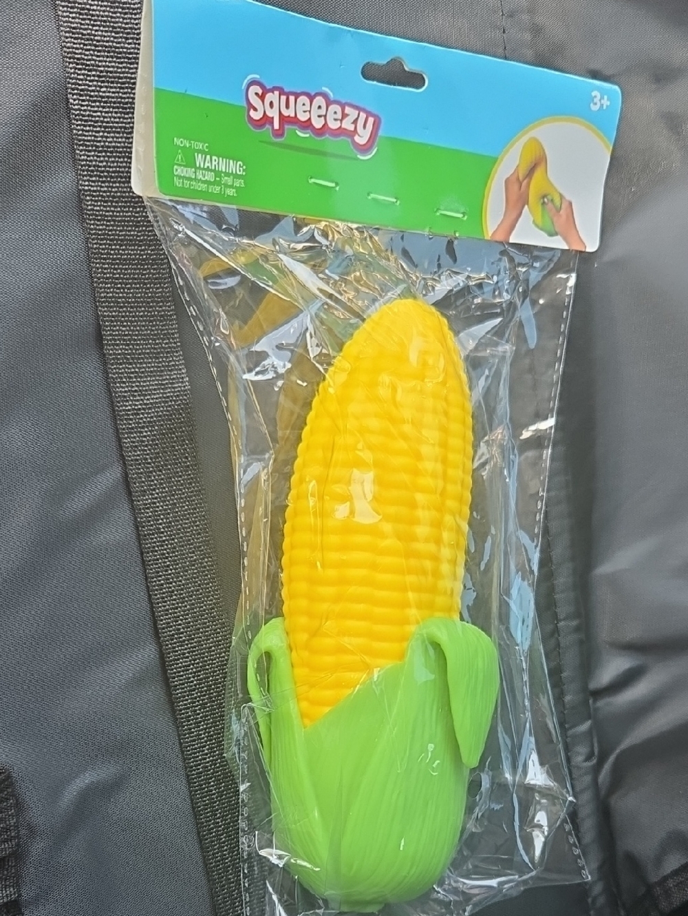 SqueeezyYellow Corn Squishy Toy - Kids Stress Relief